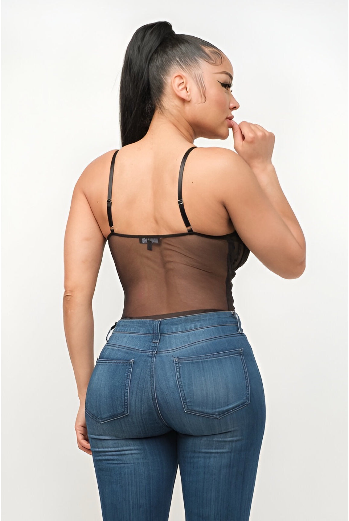 Cassandra.....Mesh Bodysuit