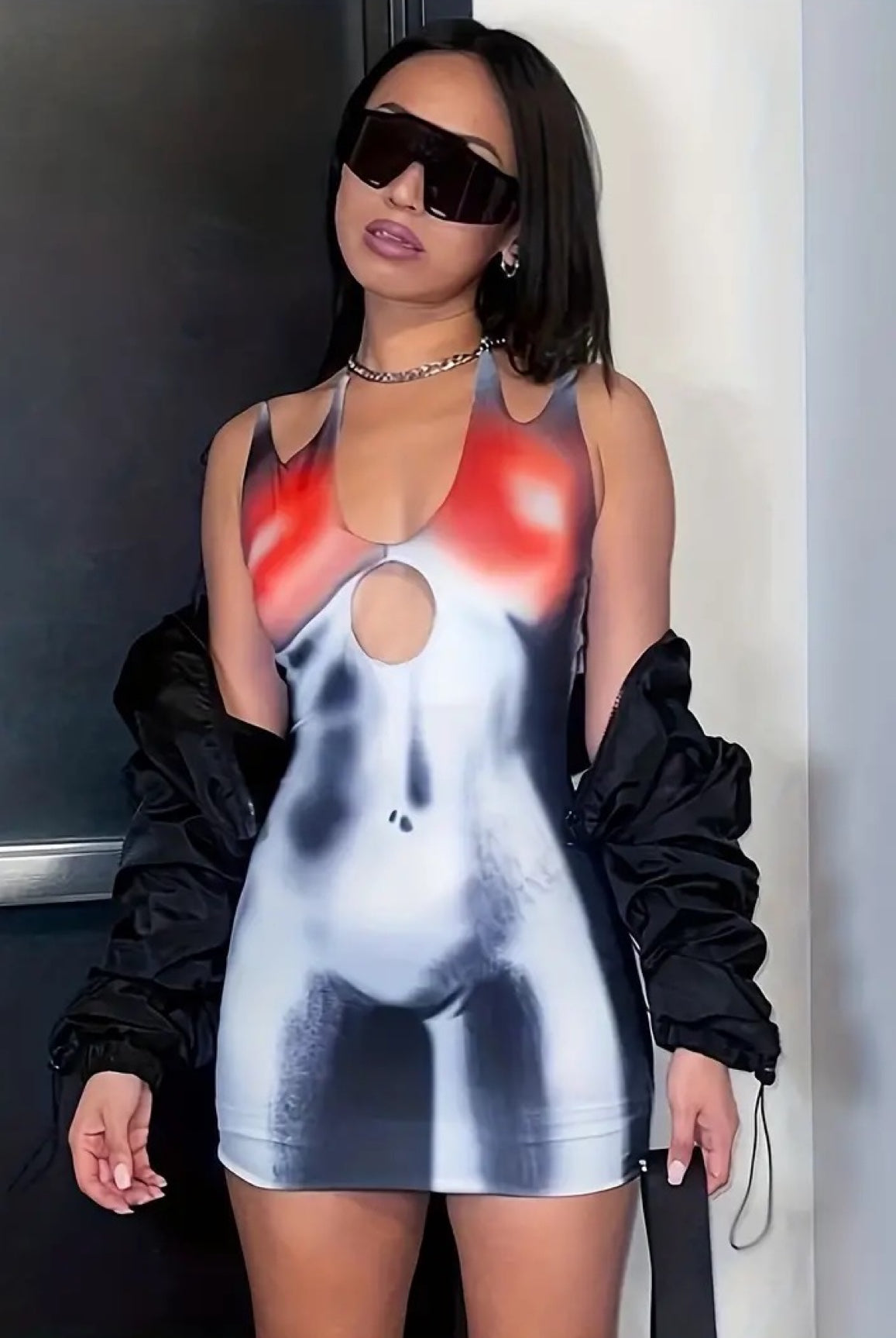 Feel Me.....3D Body Print Dress